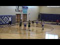 Hamilton Blue Stars 6th Grade Basketball VS Rams 2-7-21