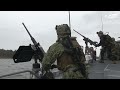 US Forces Pilot Swedish Monstrously Powerful Riverine Boats at Full Speed