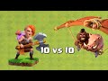TH-14 Super Troops vs BH Troops - Clash of Clans