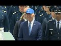President Joe Biden falls down at Air Force academy graduation: full video