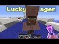 Playing a LUCKY BLOCK RACE in Minecraft!