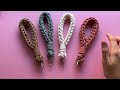 How to Crochet Wristlet Keychain