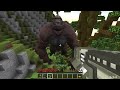 JJ and Mikey Escape From KING KONG in Minecraft ! - Maizen