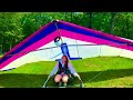 Beautiful weather! Hang Gliding @Lookout Mountain for Memorial Weekend. Landing compilation