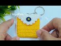 How to Crochet a Keychain || Amplop Rajut