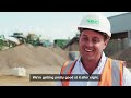 SRC Aggregates-  135tph C&D waste recycling plant based in Colchester, England