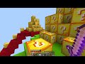 NOOB Vs. PRO: Lucky Block Staircase Race! - Minecraft
