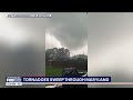 Tornadoes wreak havoc in Michigan, Maryland