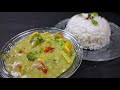 Jain Green Thai Curry Recipe | जैन ग्रीन थाई करी  | Vegetarian Thai Curry |  Homemade By Jigisha