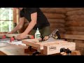 Stone Fireplace Build In The Log Cabin