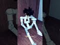 esqueleto de papel action figure MEGA ARTICULADO!👌