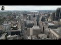 The SKYLINE of Montréal  ||  Downtown MONTRÉAL Quebec  ||  4K Aerial Shots  ||  2023