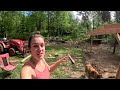 Framing The Roof Of Our 12x40 Barn Addition!