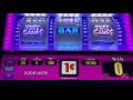 BIG LINE HIT! - Triple Double Diamond Slot Machine & I Love Triple Diamonds Slot Play