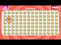 Guess by ILLUSION 🍎🍌🍇 Fruits Challenge | 32 Ultimate Levels