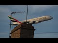 PLANESPOTTING FROM MY HOUSE! Departures from London Heathrow Airport - October 15th 2023 - 4K