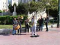 Balkan brass band in Athens near the University metro station