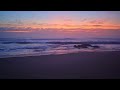 Post-Sunset Glow on the Beach PART II - White Noise ASMR, 4 hours at 4K