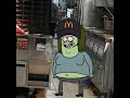 Muscle Man Works at McDonalds