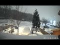 wyze cam v3 through window snow