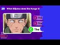 Do you Really Know NARUTO? 🤔 | Naruto Quiz 🍥🦊 EASY to IMPOSSIBLE