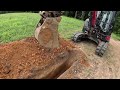 Digging 1700' Of Power Line To The Cabin Fighting Groundwater!