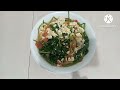EGG & SWEET POTATO LEAVES W/ OYSTER SAUCE | EGG TALBOS NG KAMOTE WITH OYSTER SAUCE