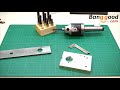 50mm MT3-M12 Morse Taper Boring Bar [boring head]  banggood Unboxing, Review and first test