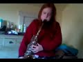 Mags playing Queen on the Sax