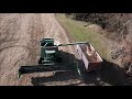 Harvesting Soybeans 2019 with John Deere 9600