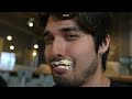 I Tried Japan's GIANT PUDDING Challenge (ft. @AbroadinJapan) | 10,000 CALORIES