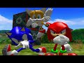 Sonic Heroes   TEAM SONIC VS TEAM DARK