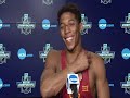 Finals - David Carr (Iowa State) after winning 157-lb NCAA title, over Jesse Dellavechhia (Rider)