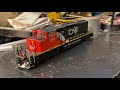 Intermountain SD40-2W CN #5325 Unboxing & Review (HO Scale)