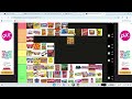 Candy Tier List!