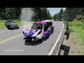 High Speed Traffic Car Crashes #191 - BeamNG Drive | CrashBoomPunk