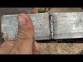 99.99% of beginners make mistakes when welding thin square pipes