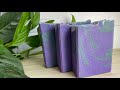 Making and Cutting Lavender Woods Soap | Cold Process Soap Art | Beach Babe Soapery