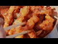Popular Korean Food Truck - Sweet and sour pork(Spicy&Cream), Korean street food