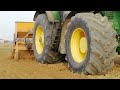 Semina Grano #58 trattore JOHN DEERE 7720 seminatrice Collari - Sowing Wheat Трактор Посев ट्रैक्टर