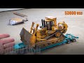 ALL-METAL D9N BULL DOZER DRIVES OVER and CRUSHES! | RC ADVENTURES