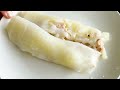 Cantonese Pork Steamed Rice Rolls Recipe