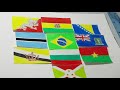 Drawing Country Flags Part 4! (Capitals, Currencies, Languages Included!)