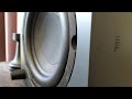 JBL 5.1 Sound System Bass Test 75% volume