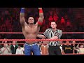 WWE 2k17 road to wrestlemania mode