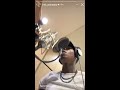 Nba youngboy recording a new song in the studio
