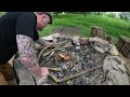 Lavvu Solo Bike Camp | Billy Can Cooking & Tips | 4K  #royalenfield #motocamping #motocamp