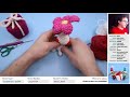 Christmas Present and Amigurumi Toy - Live Crochet Along and GIVEAWAY!