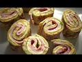 Zucchini Rolls with Ham and Cheese - Easy Zucchini Recipe