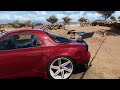Mazda RX-7 - Forza Horizon 5  (Steering Whee) Gameplay #forzahorizon5 #jdm #simracing #gameplay